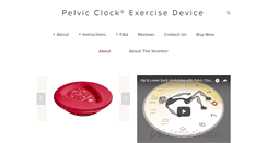 Desktop Screenshot of pelvicclock.com